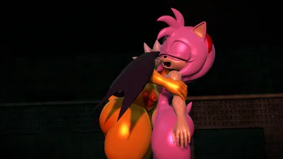 Amy rose — artwork by roenthebear