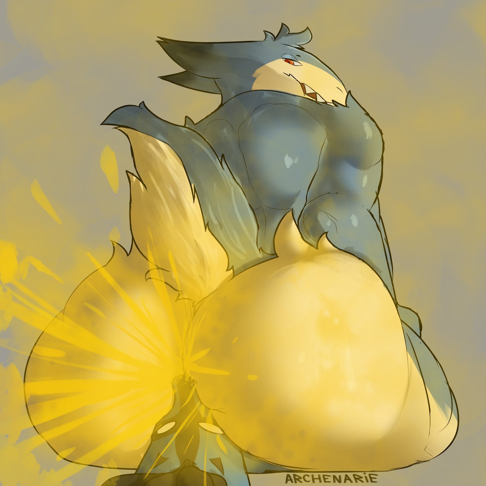 Generation 2 pokemon — artwork by archenarie