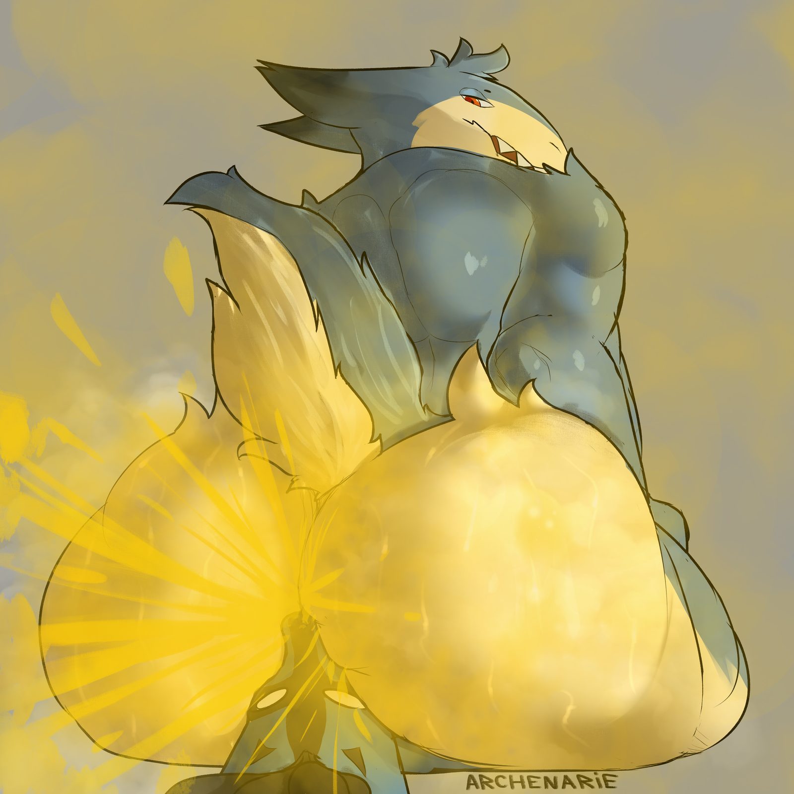 Generation 2 pokemon — artwork by archenarie