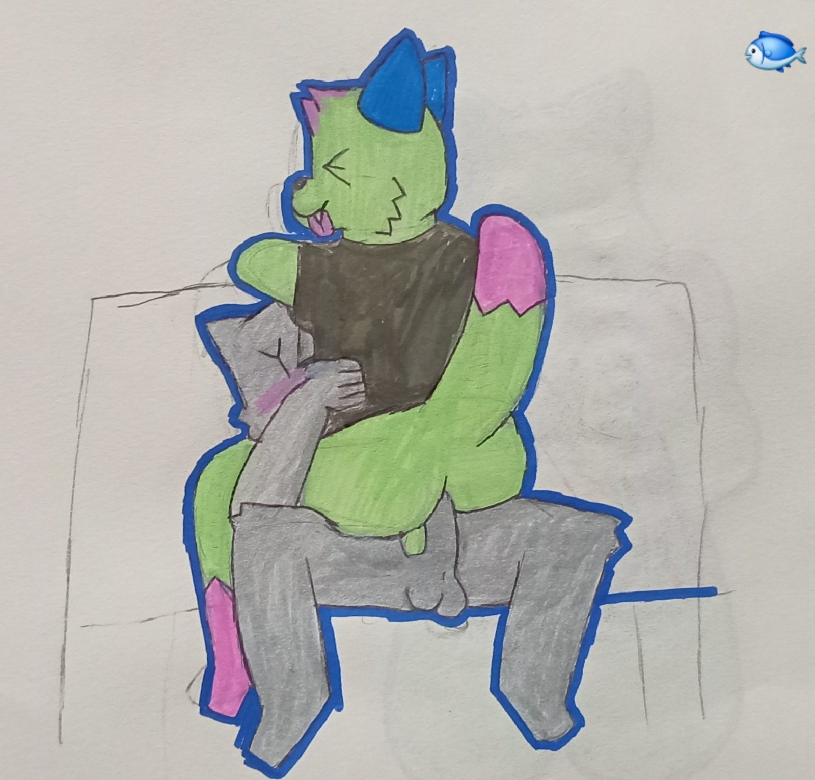 Kevin (nyanwolf) — artwork by bot
