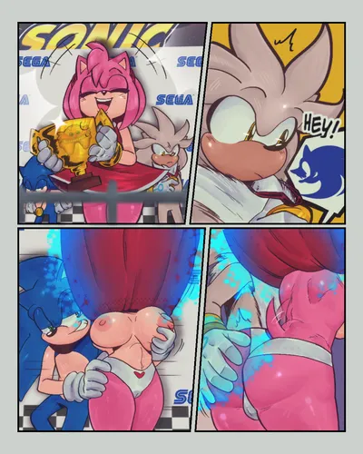Amy rose — artwork by xrobinsfw