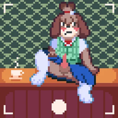 Digby (animal crossing) — artwork by bot