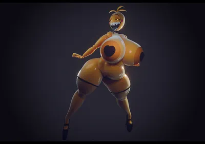 Chica (fnaf) — artwork by cryowolf9