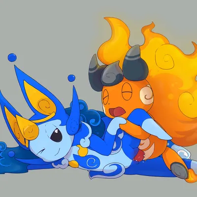 Marinmizu (the battle cats) — artwork by giratina (artist)
