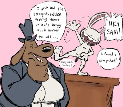 Max (sam and max) — artwork by filthyopossum