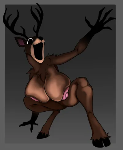 Deer (99 nights in the forest) — artwork by unfunny kitty
