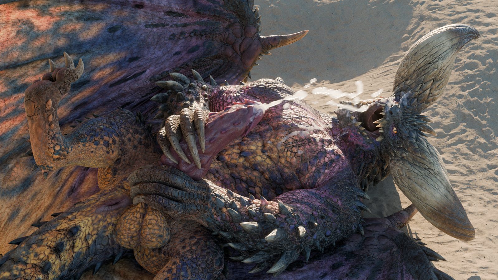 Nergigante — artwork by kvaseus