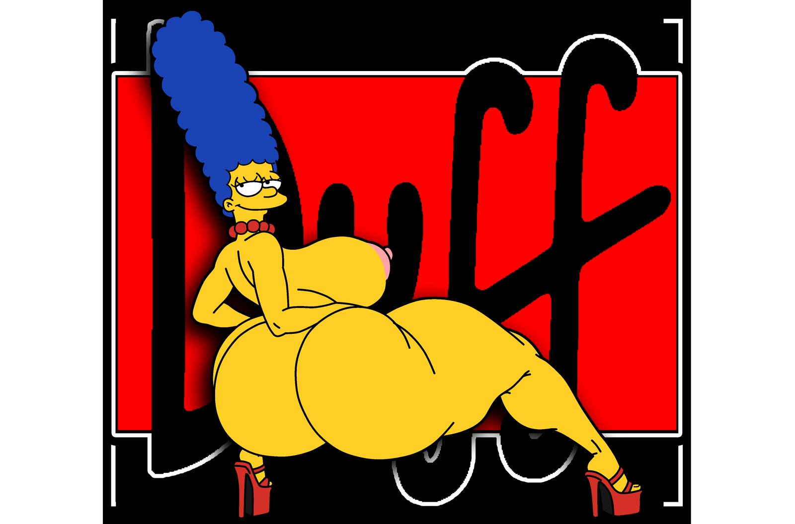 Marge simpson — artwork by blackmorty (artist)
