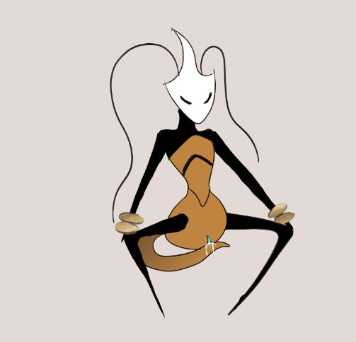Shakra (hollow knight) — artwork by bot