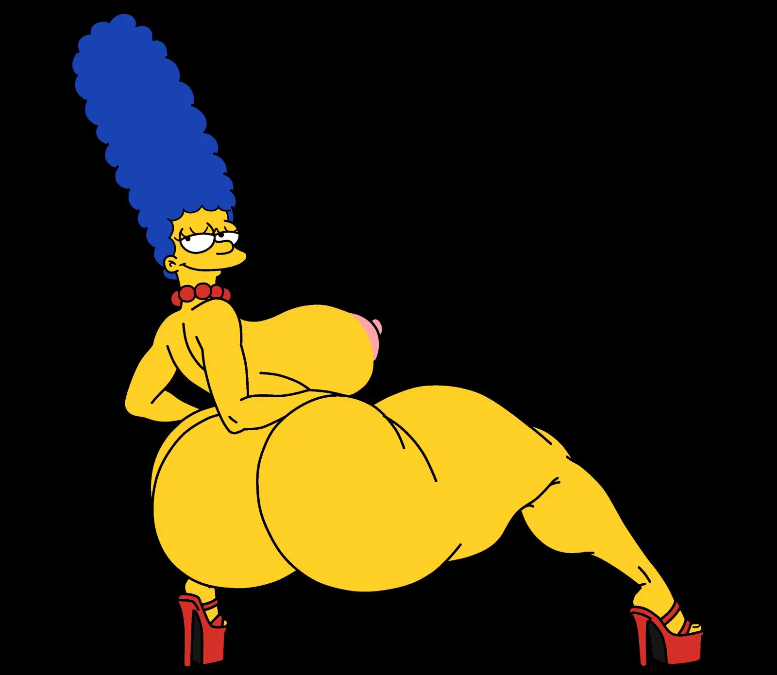 Marge simpson — artwork by blackmorty (artist)