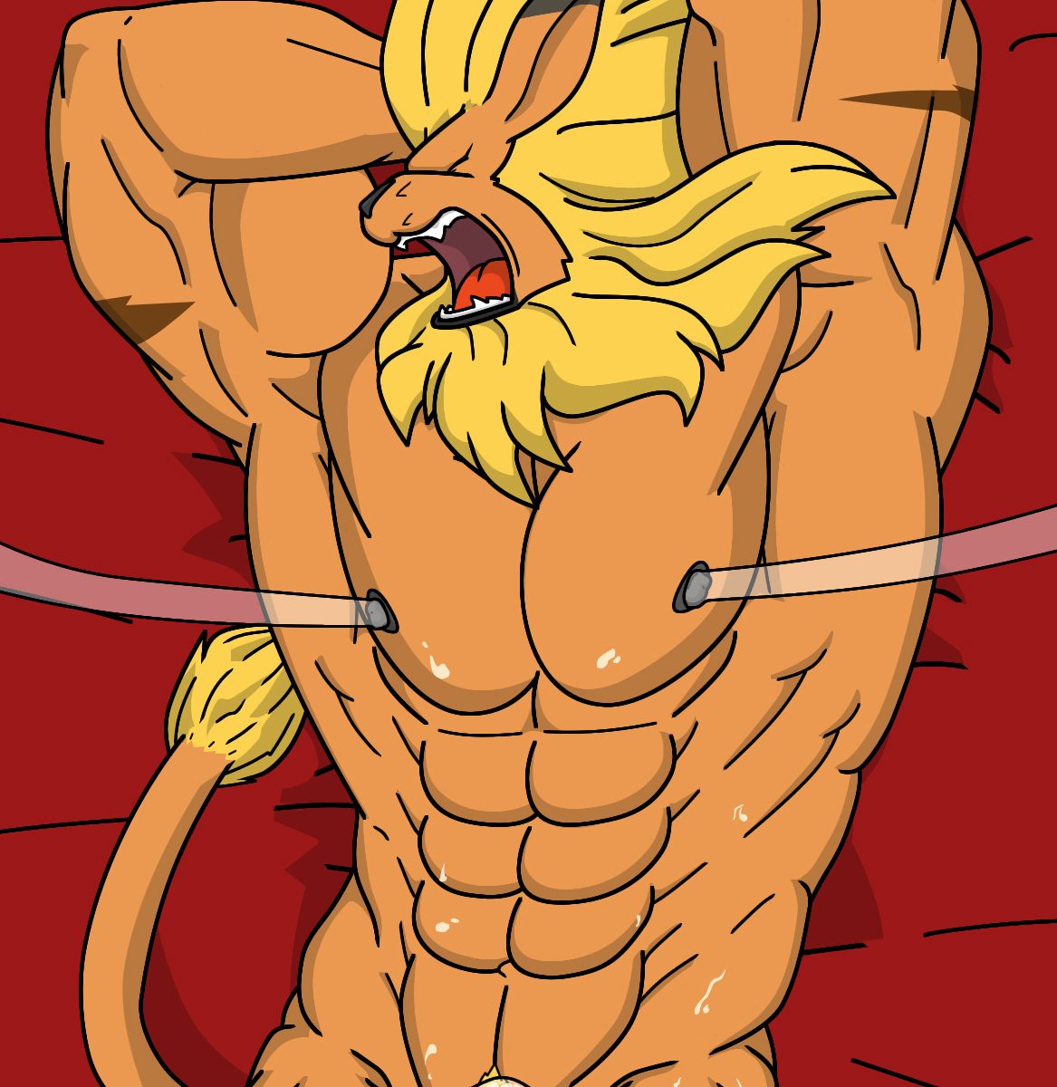Digimon (species) — artwork by wolfoxokamichan
