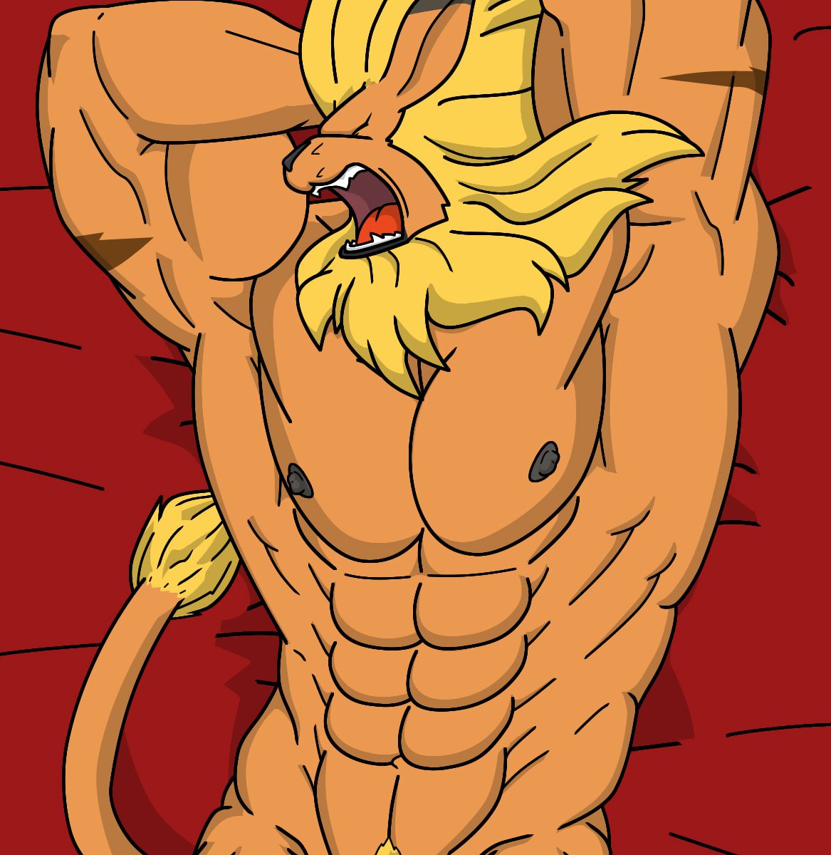 Digimon (species) — artwork by wolfoxokamichan