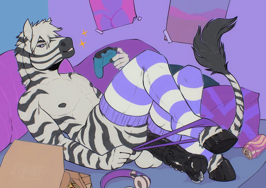 Clothing, solo - artwork by jeanwoof