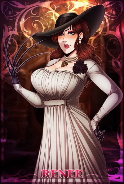 Alcina dimitrescu — artwork by pocki07