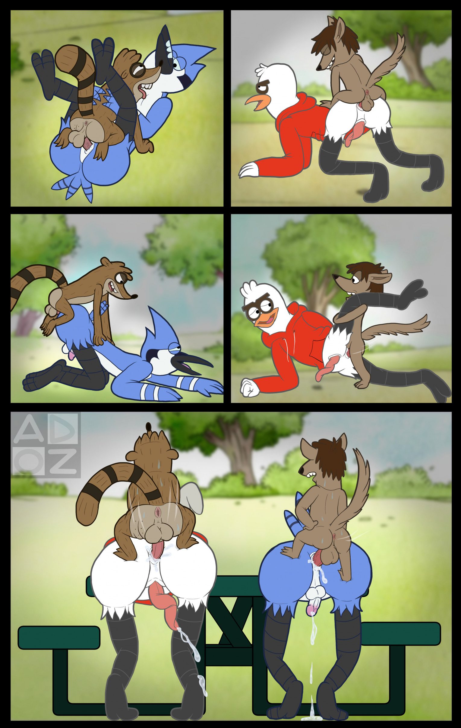 Chad (regular show) — artwork by adozthechipmunk