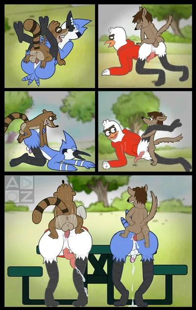 Chad (regular show) — artwork by adozthechipmunk