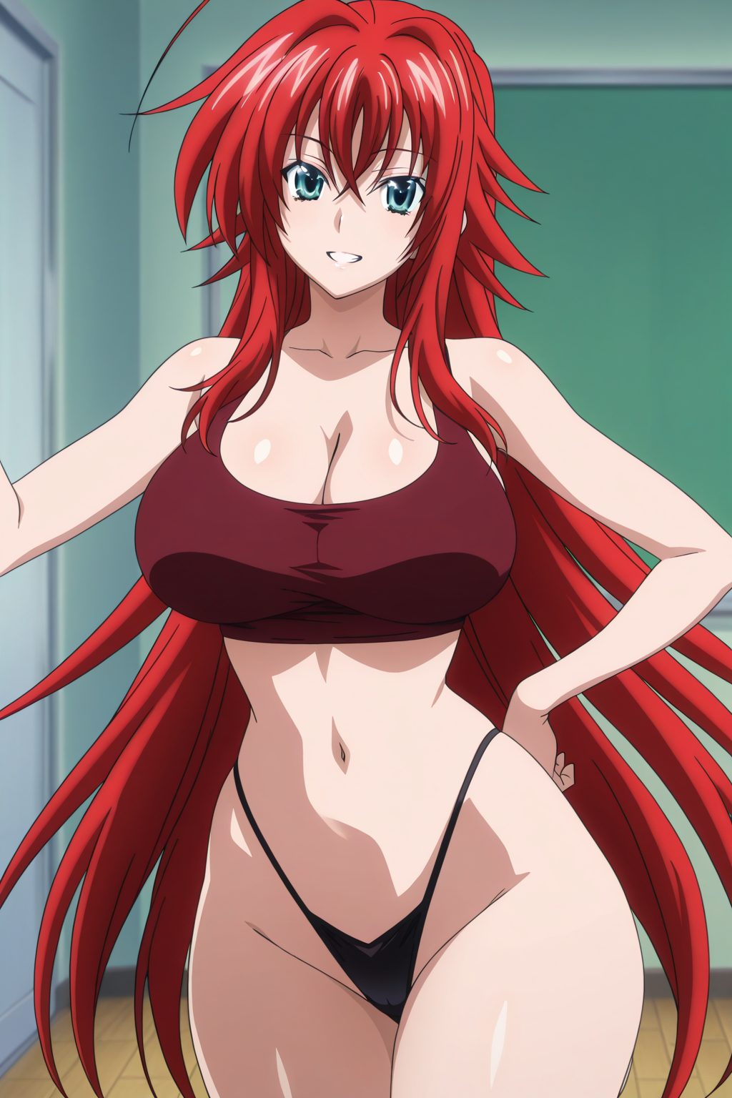 Rias gremory — artwork by zadbhell
