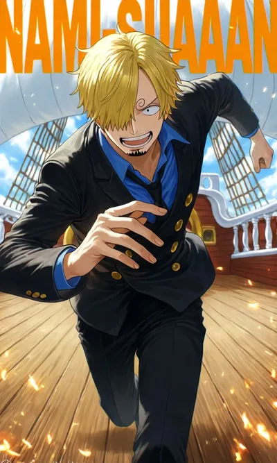 Sanji — artwork by kyoru189