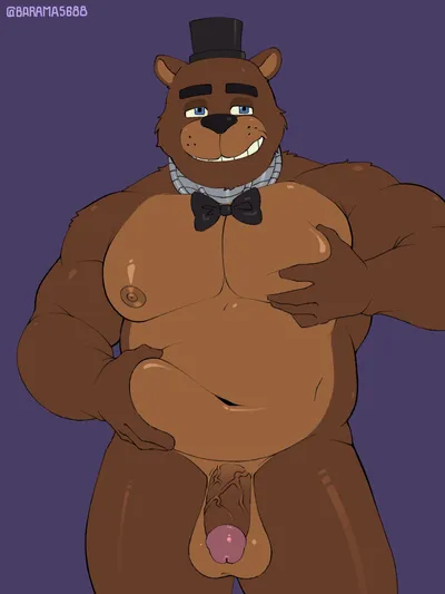 Freddy (fnaf) — artwork by bot