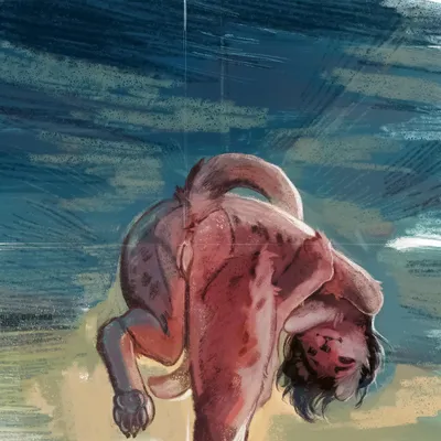 Portrait, looking at viewer — artwork by alex-dep-998