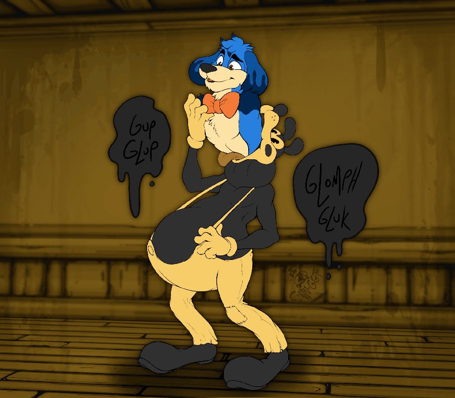 Bluebow (character) — artwork by cownugget
