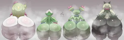 Generation 4 pokemon — artwork by evedeve