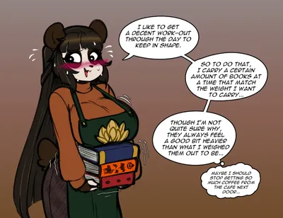 Big breasts, huge breasts — artwork by lunarspy