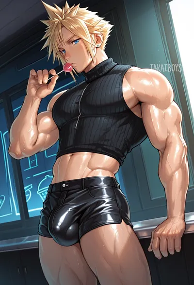 Cloud strife — artwork by takaiboys
