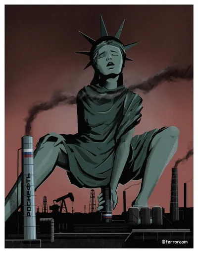 Statue of liberty — artwork by ilhaaam