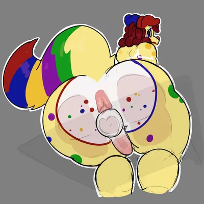 Anus, big butt — artwork by ridge (artist)