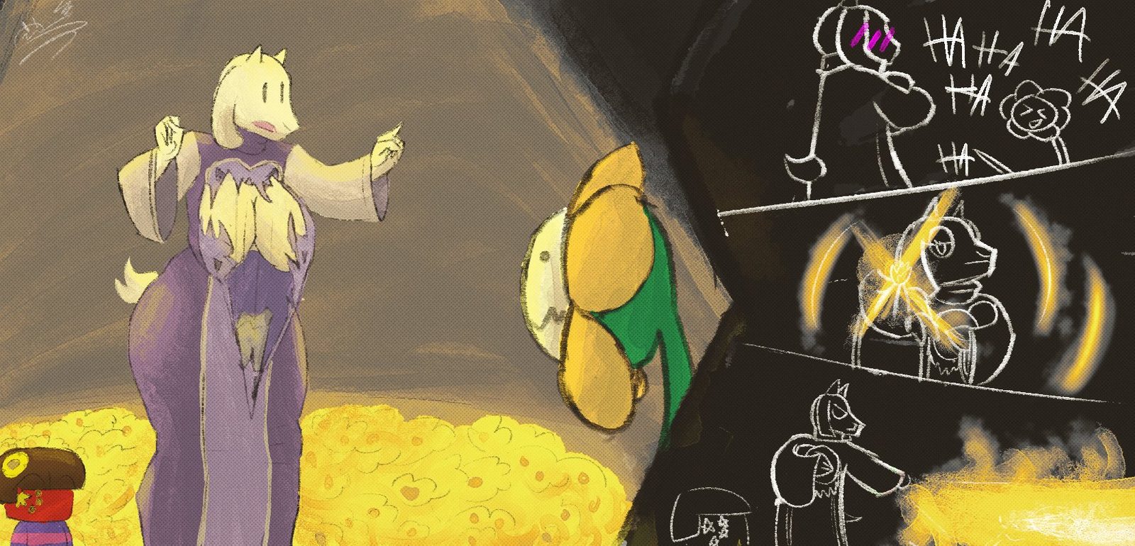 Toriel — artwork by lefemdoc