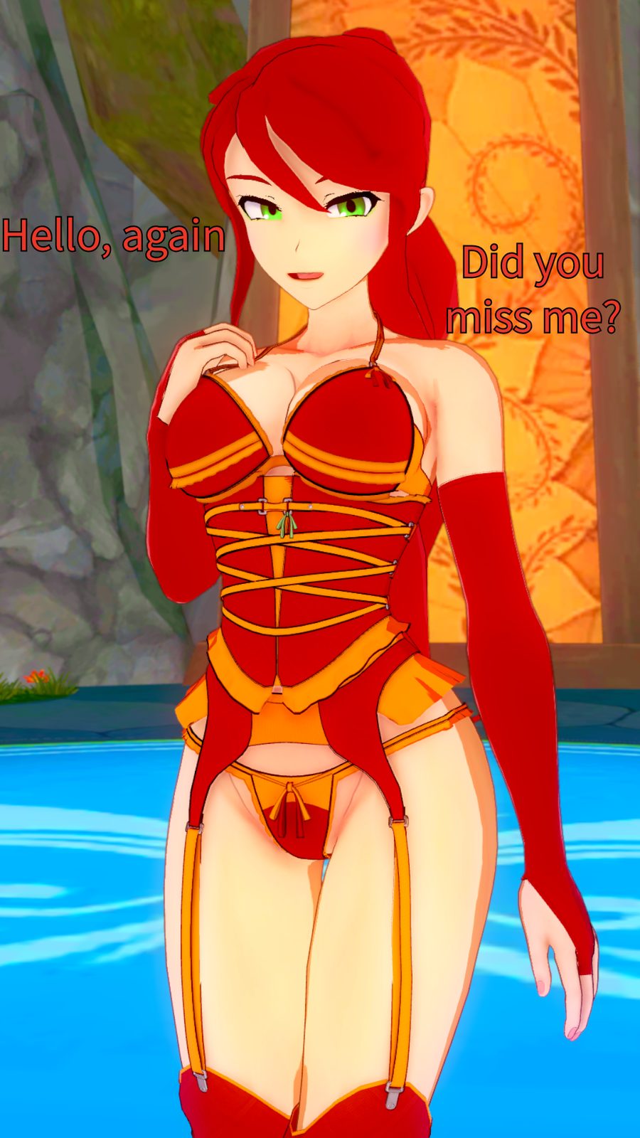 Pyrrha nikos - artwork by perfect idiot