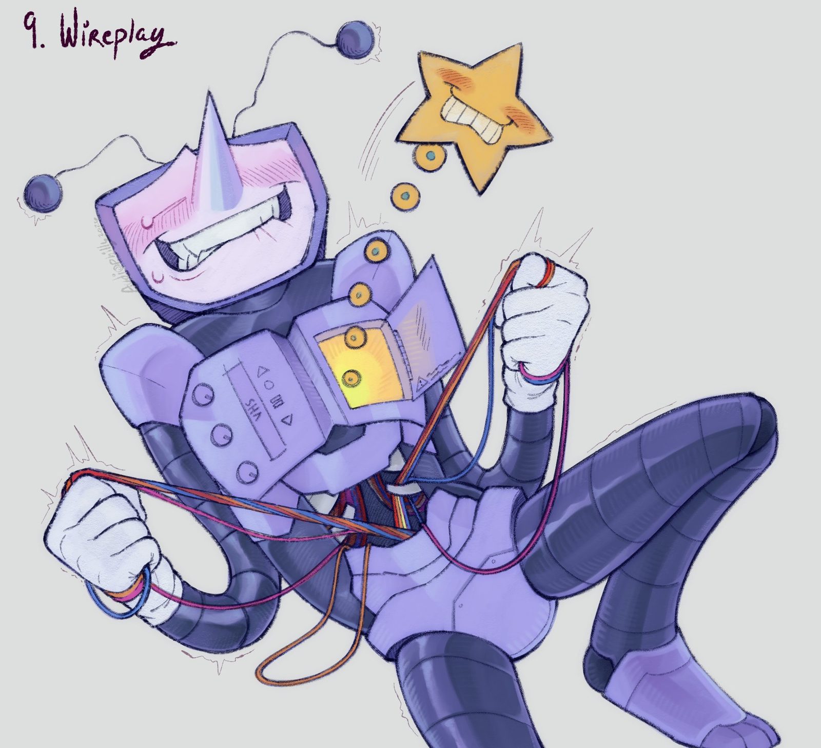 Tenna (deltarune) — artwork by karixu