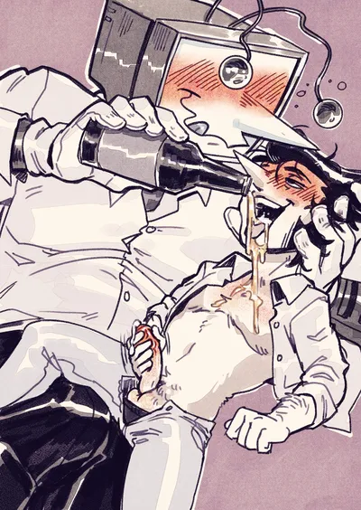 Spamton g spamton — artwork by karixu