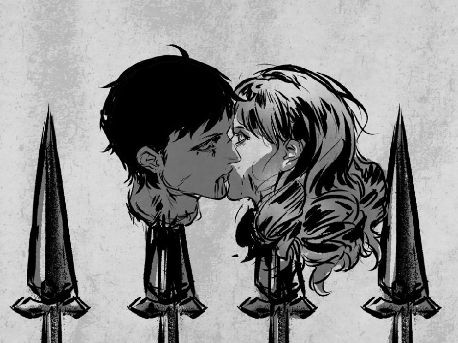 1boy, 1girl - artwork by messer33