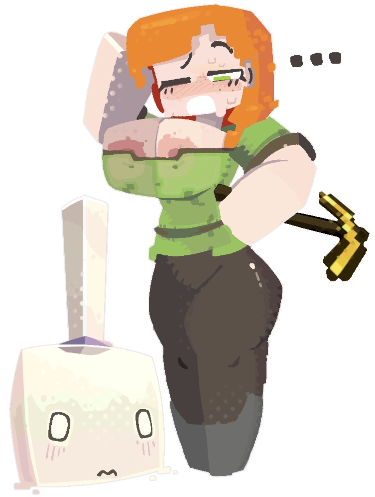 Alex (minecraft) — artwork by generalplorp