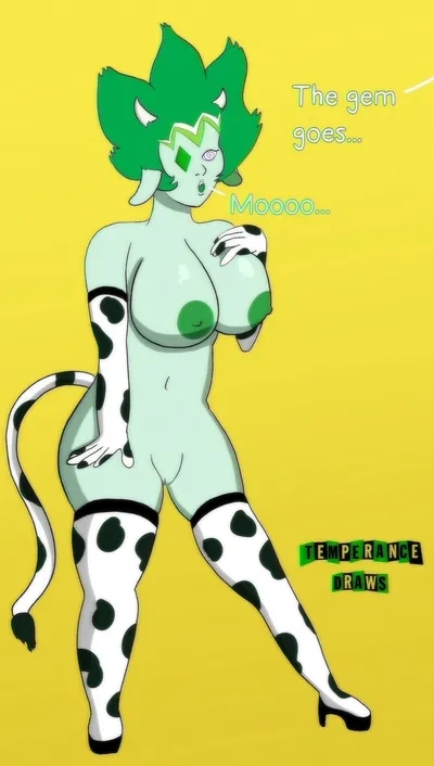 Emerald (steven universe) — artwork by temperancedraws