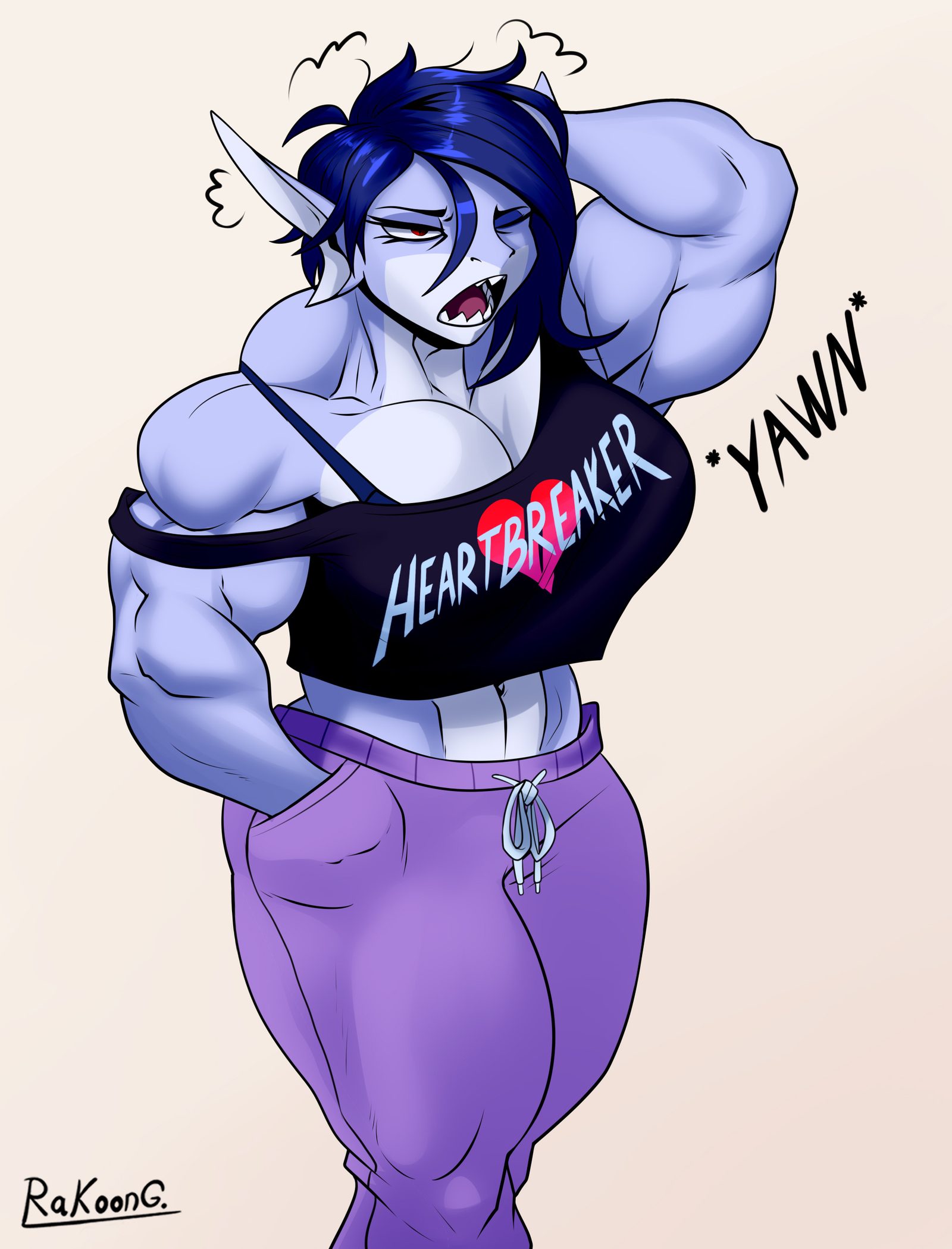 Breasts, female — artwork by e4hargus