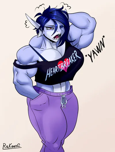 Breasts, female — artwork by e4hargus