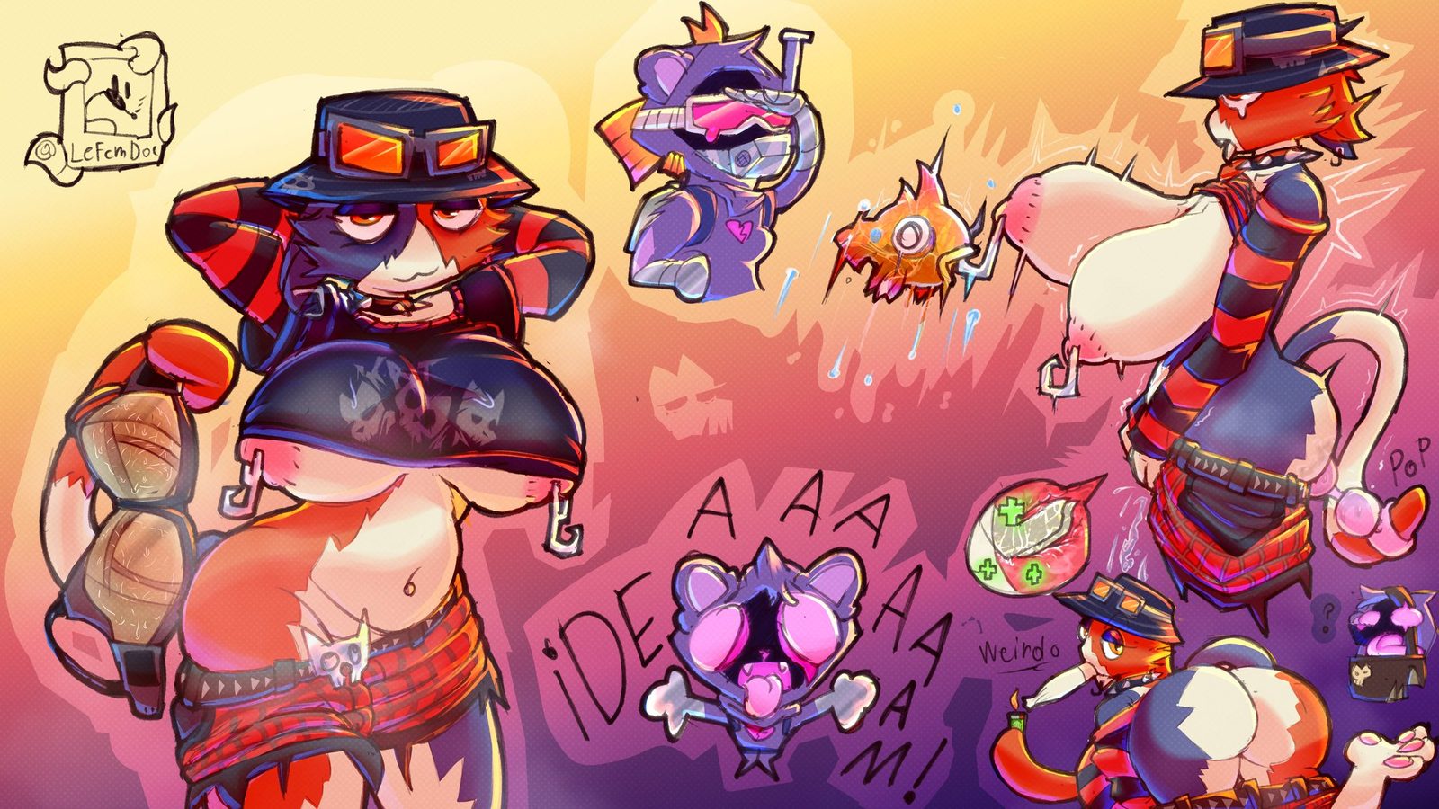 Meow skulls (fortnite) — artwork by lefemdoc