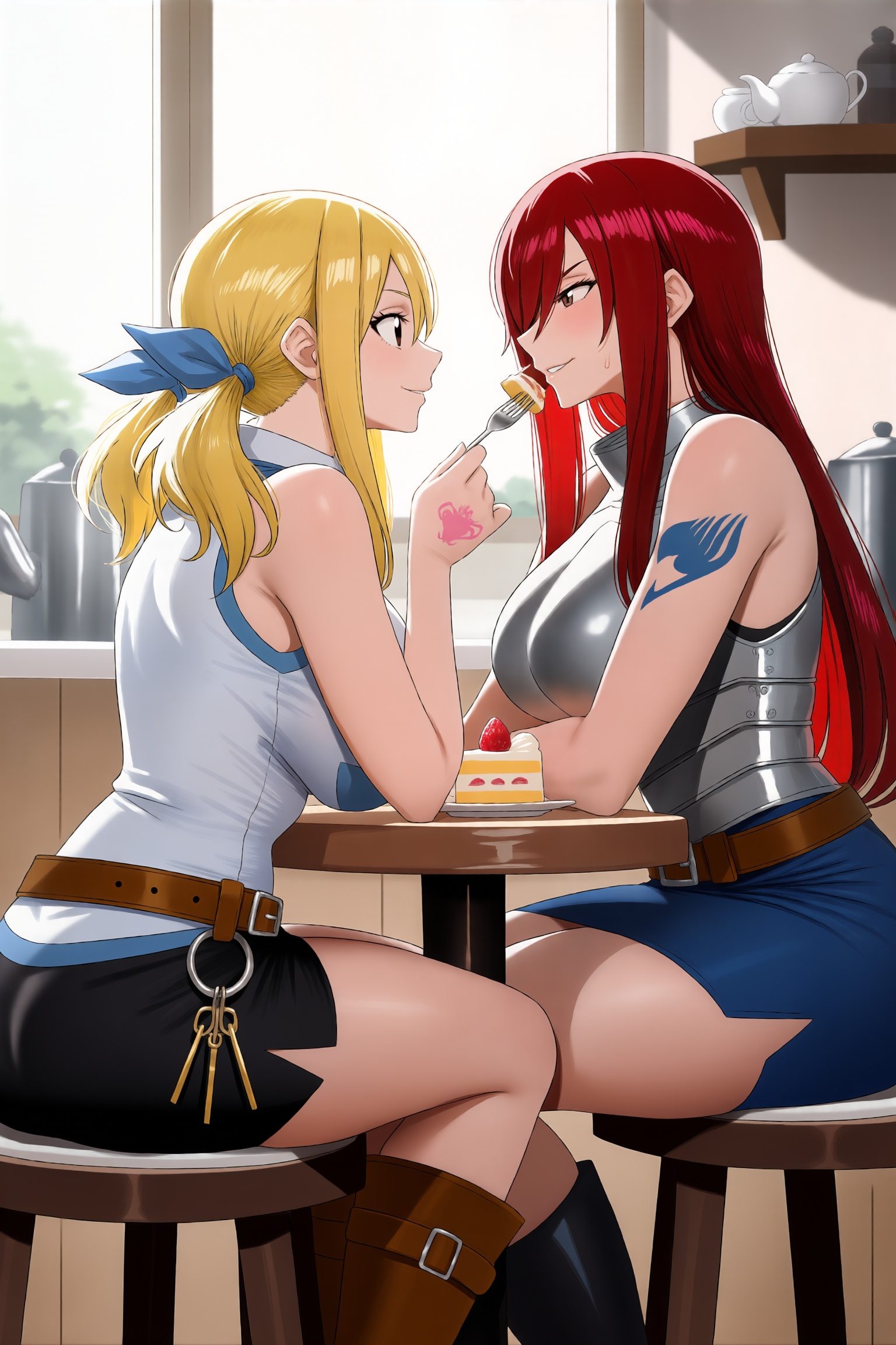Erza scarlet — artwork by infinitewaifus