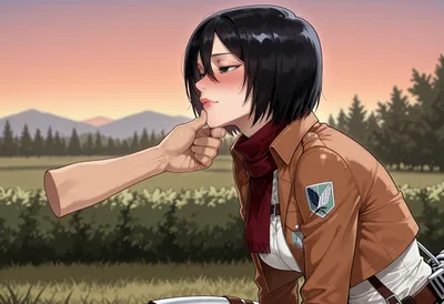 Mikasa ackerman — artwork by futarush