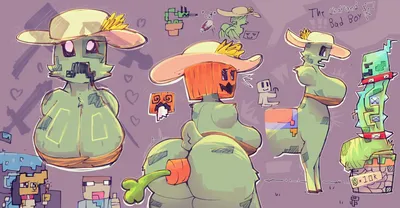 Creeper — artwork by lefemdoc