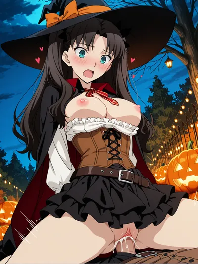 Tohsaka rin — artwork by ranwai26