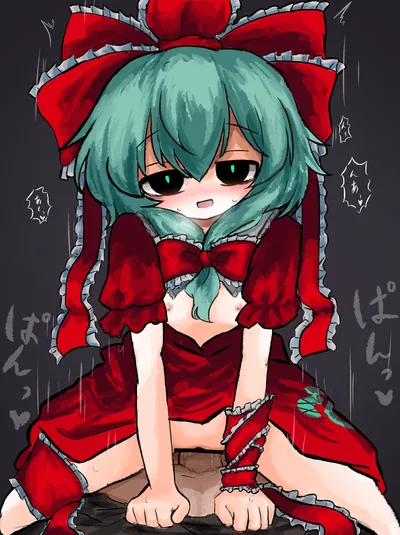 Kagiyama hina — artwork by heripantomorrow