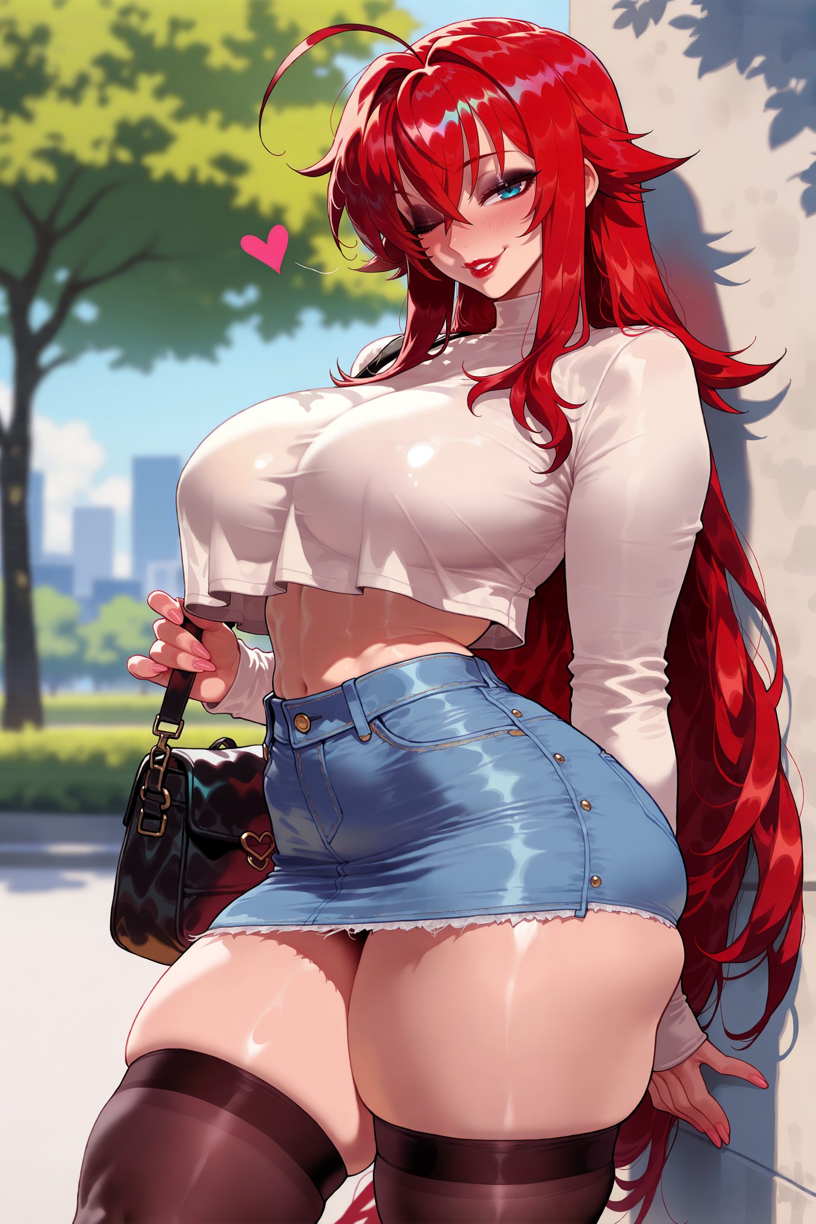 Rias gremory — artwork by arzagod