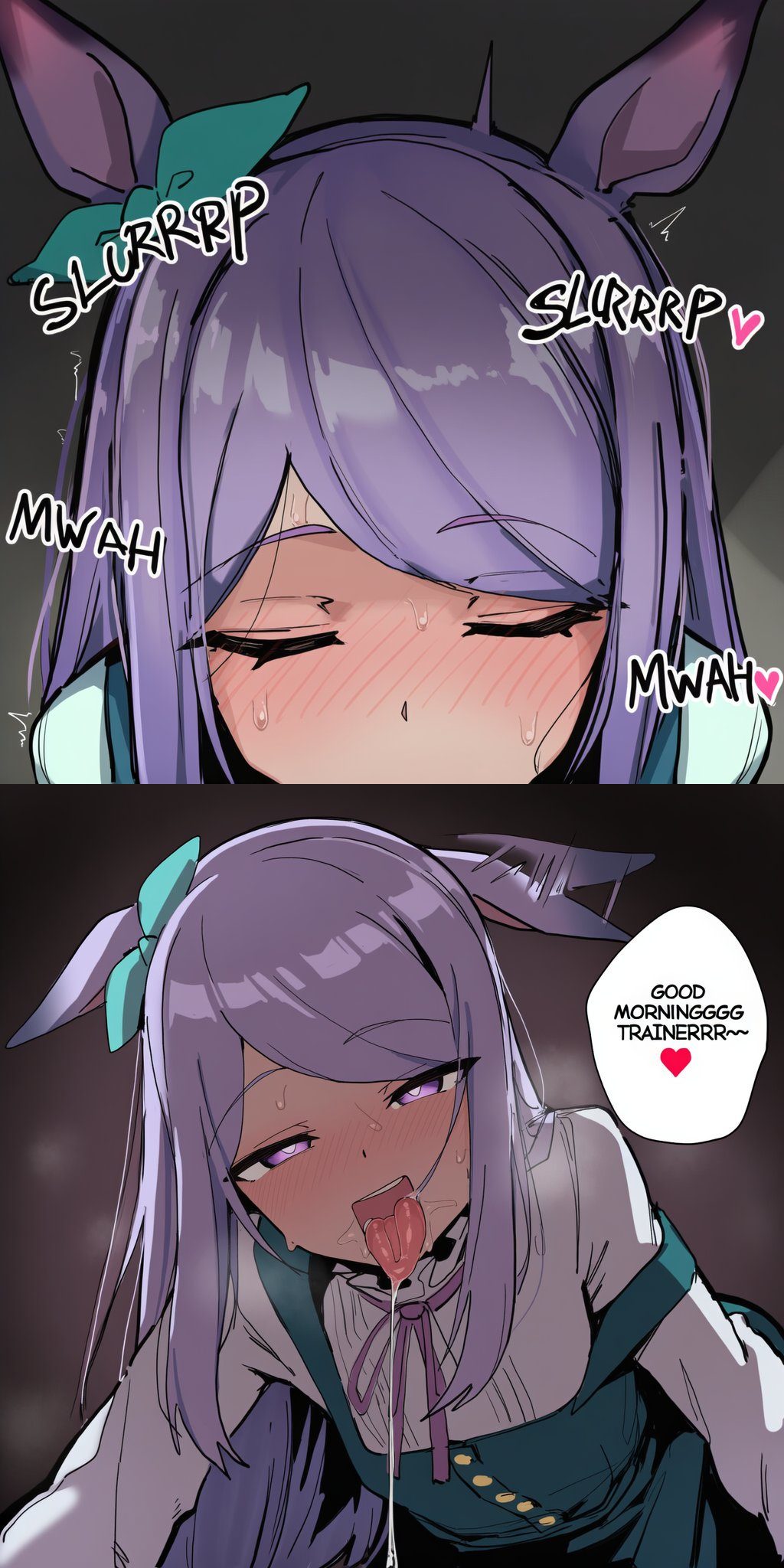 Mejiro mcqueen (umamusume) — artwork by sloppingslurpie