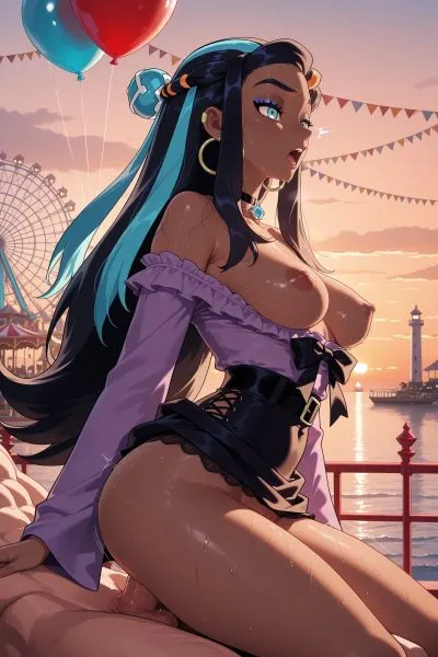 Nessa (pokemon) — artwork by kiraamane