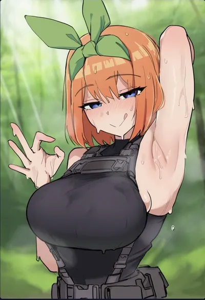 Nakano yotsuba — artwork by sloppingslurpie