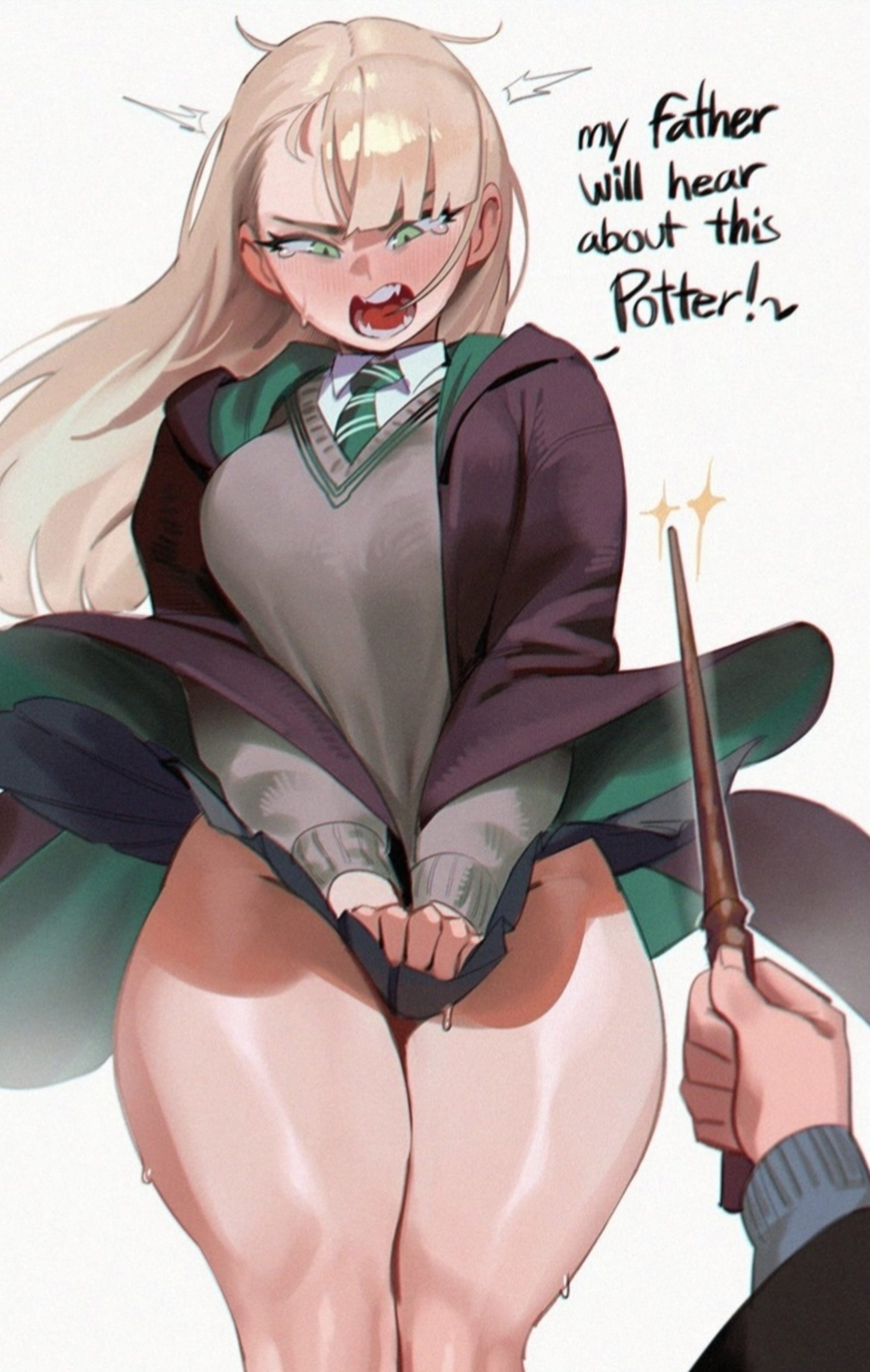 Draco malfoy — artwork by honkibooty